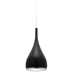 Cougar Lighting Aero 1LT Pendant Light in Black COU-AERO1PBLK