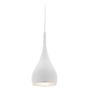 Cougar Lighting Aero 1LT Pendant Light in White COU-AERO1PWH