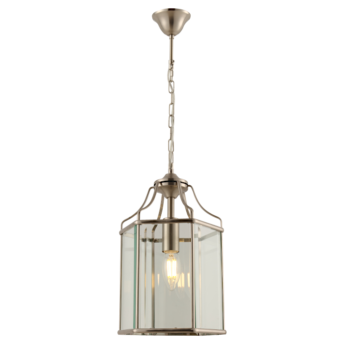 Cougar Lighting Arcadia 1LT Pendant Light in Chrome COU-ARCA1PSC
