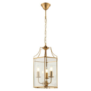 Cougar Lighting Arcadia 3LT Pendant Light in Gold COU-ARCA3PGLD
