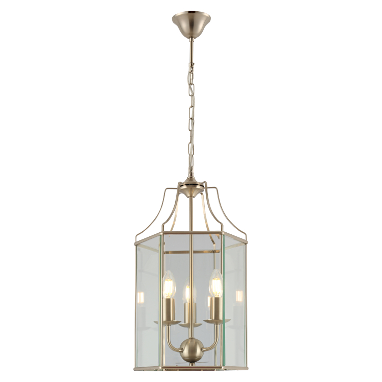 Cougar Lighting Arcadia 3LT Pendant Light in Chrome COU-ARCA3PSC