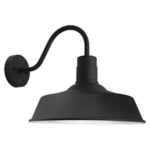 Cougar Lighting Arizona 1LT Large Wall Light in Black COU-ARIZ1ELGBLK