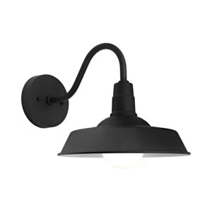 Cougar Lighting Arizona 1LT Small Wall Light in Black COU-ARIZ1ESMBLK