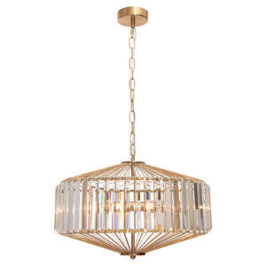 Cougar Lighting Arzano 5LT Pendant Light in Gold COU-ARZA5PGLD