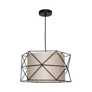 Cougar Lighting Barkley 1LT Pendant Light in Fawn COU-BARK1P