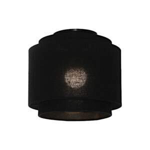 Cougar Lighting Bern Close To Ceiling Light in Black COU-BERN1BFBLK