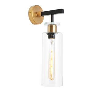 Cougar Lighting Bourne 1LT Wall Light in Black COU-BOUR1WBLK