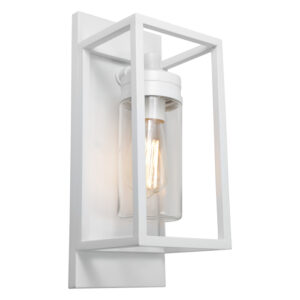Cougar Lighting Bryant 1LT Wall Light in White COU-BRYA1EWHT