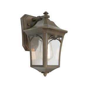 Cougar Lighting Burston 1LT Small Wall Light in Old Bronze COU-BURS1ESMOBR