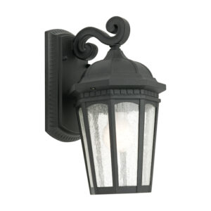 Cougar Lighting Cambridge 1LT Wall Light in Black COU-CAMB1EBLK