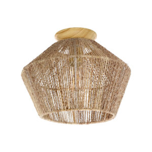 Cougar Lighting Cassie Close To Ceiling Light in Natural Thread COU-CASS1BFNAT