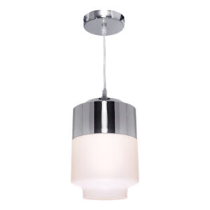 Cougar Lighting Charlie 1LT Pendant Light in Chrome COU-CHAR1PCHR