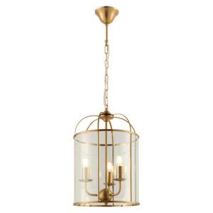 Cougar Lighting Clovelly 3LT Pendant Light in Gold COU-CLOV3PGLD