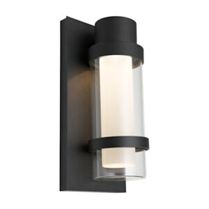 Cougar Lighting Cortez Wall Light in Black COU-CORT1EBLK