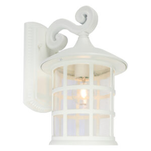 Cougar Lighting Coventry 1LT Large Wall Light in White COU-COVE1ELGWHT