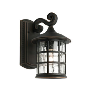 Cougar Lighting Coventry 1LT Small Wall Light in Bronze COU-COVE1ESMBRZ