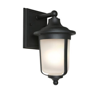 Cougar Lighting Devon 1LT Wall Light in Black COU-DEVO1EBLK