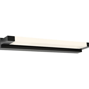 Cougar Lighting Extreme 12W LED Vanity Light in Black COU-EXT12WLEDBLK