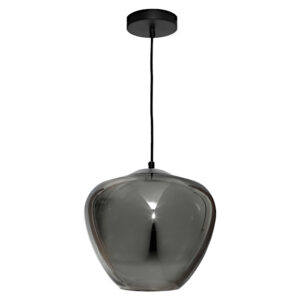 Cougar Lighting Helena 1LT Small Pendant Light in Smoke COU-HELE1PSSM