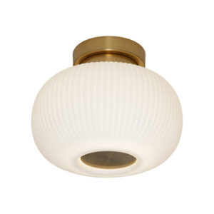 Cougar Lighting Hutton Close To Ceiling Light in Gold COU-HUTT1BFGLD