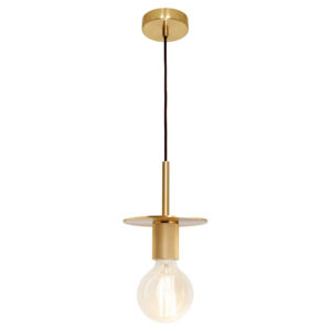 Cougar Lighting Inka 1LT Pendant Light in Gold COU-INKA1PGLD