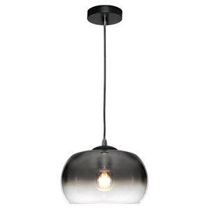 Cougar Lighting Jordet 1LT Pendant Light in Smoke Glass COU-JORD1P