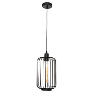 Cougar Lighting Kurten 1LT Pendant Light in Black COU-KURT1PBLK