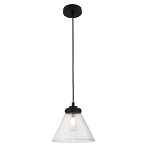 Cougar Lighting Matisse 1LT Pendant Light in Black COU-MATI1PBLK