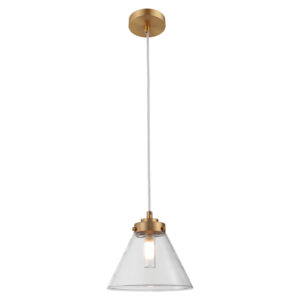 Cougar Lighting Matisse 1LT Pendant Light in Gold COU-MATI1PGLD