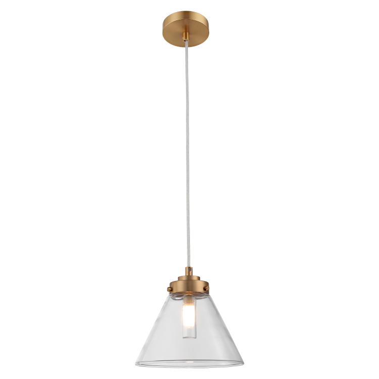 Cougar Lighting Matisse 1LT Pendant Light in Gold COU-MATI1PGLD