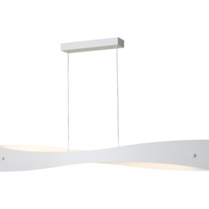 Cougar Lighting Palento LED Pendant Light in White COU-PALE1PLEDWHT