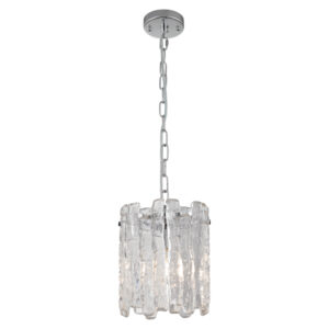 Cougar Lighting Riviera 1LT Pendant Light in Chrome COU-RIVI1PCHR
