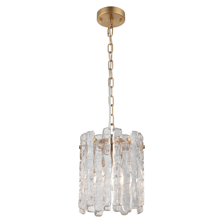Cougar Lighting Riviera 1LT Pendant Light in Gold COU-RIVI1PGLD