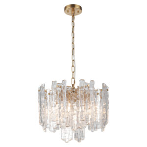 Cougar Lighting Riviera 5LT Pendant Light in Gold COU-RIVI5PGLD