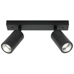 Cougar Lighting Stockholm 2LT Rail Light in Black COU-STO2RBLK