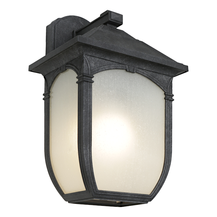 Cougar Lighting Tristan 1LT Large Wall Light in Greystone COU-TRIS1ELGGS