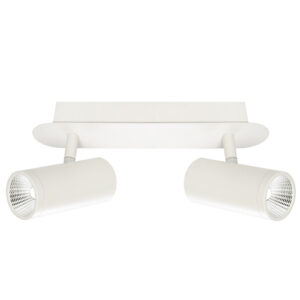 Cougar Lighting Urban 2LT Rail Light in White COU-URB2RWHT
