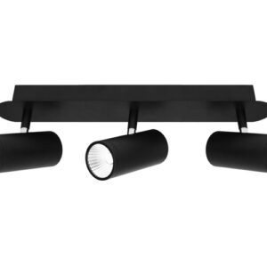 Cougar Lighting Urban 3LT Rail Light in Black COU-URB3RBLK
