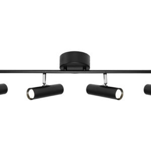 Cougar Lighting Vector 4LT Rail Light in Black COU-VEC4RBLK