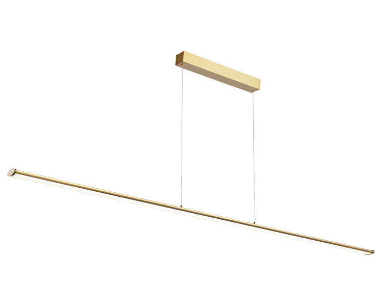 Cougar Lighting Vista LED Pendant Light in Gold COU-VIST1PLEDGLD