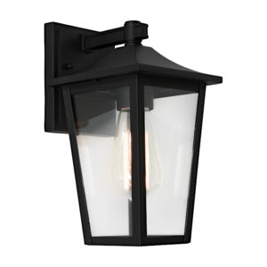 Cougar Lighting York 1LT Wall Light in Black COU-YORK1EBLK