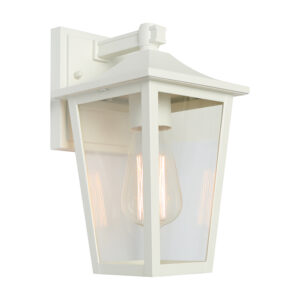Cougar Lighting York 1LT Wall Light in White COU-YORK1EWHT