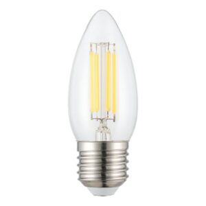 Eglo 4W E27 Dimmable LED Clear Glass Globe EGL-206435