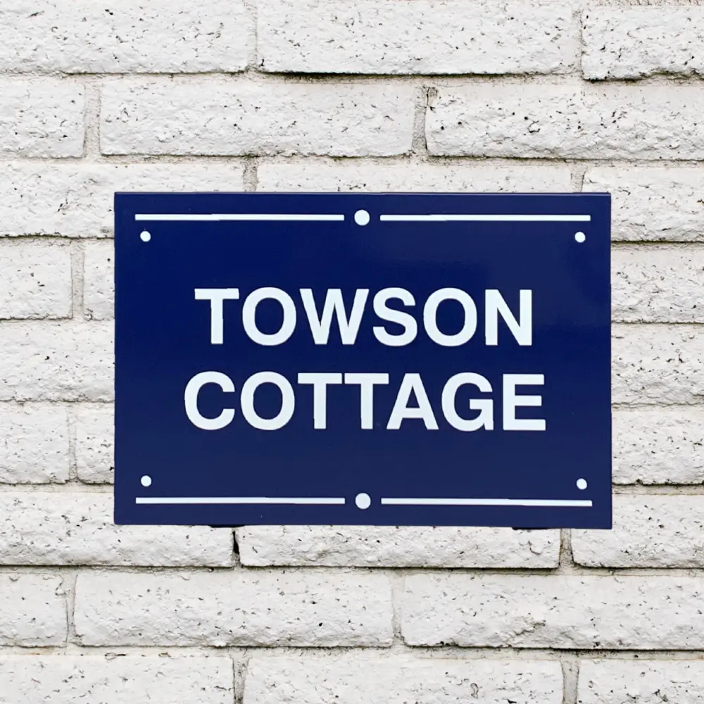 Sign Artist Painted House Signs
