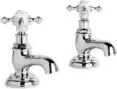 Brodware Winslow Pillar Taps BRO1.8140.00.4.01