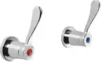 Brodware Brovital 3 Wall Taps BRO2.1149.00.3.01