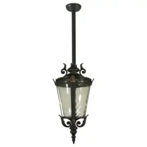 Lighting Inspirations Albany Medium Outdoor Rod Pendant Light Antique Bronze LOI1000027
