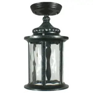 Lighting Inspirations Argyle Outdoor Under Eave Antique Black LOI1000043