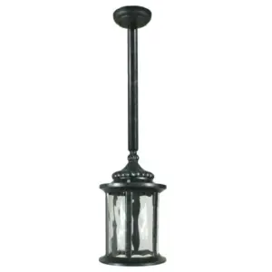 Lighting Inspirations Argyle Outdoor Rod Pendant Antique Black LOI1000052