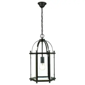 Lighting Inspirations Country Small 1 Light Lantern Bronze LOI1000123